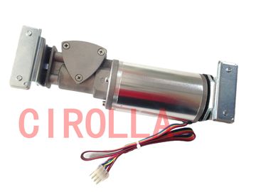 Escova elétrica redonda da luz branca do motor 24VDC da porta do vidro de deslizamento menos 75 W