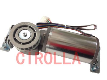 Escova elétrica redonda da luz branca do motor 24VDC da porta do vidro de deslizamento menos 75 W